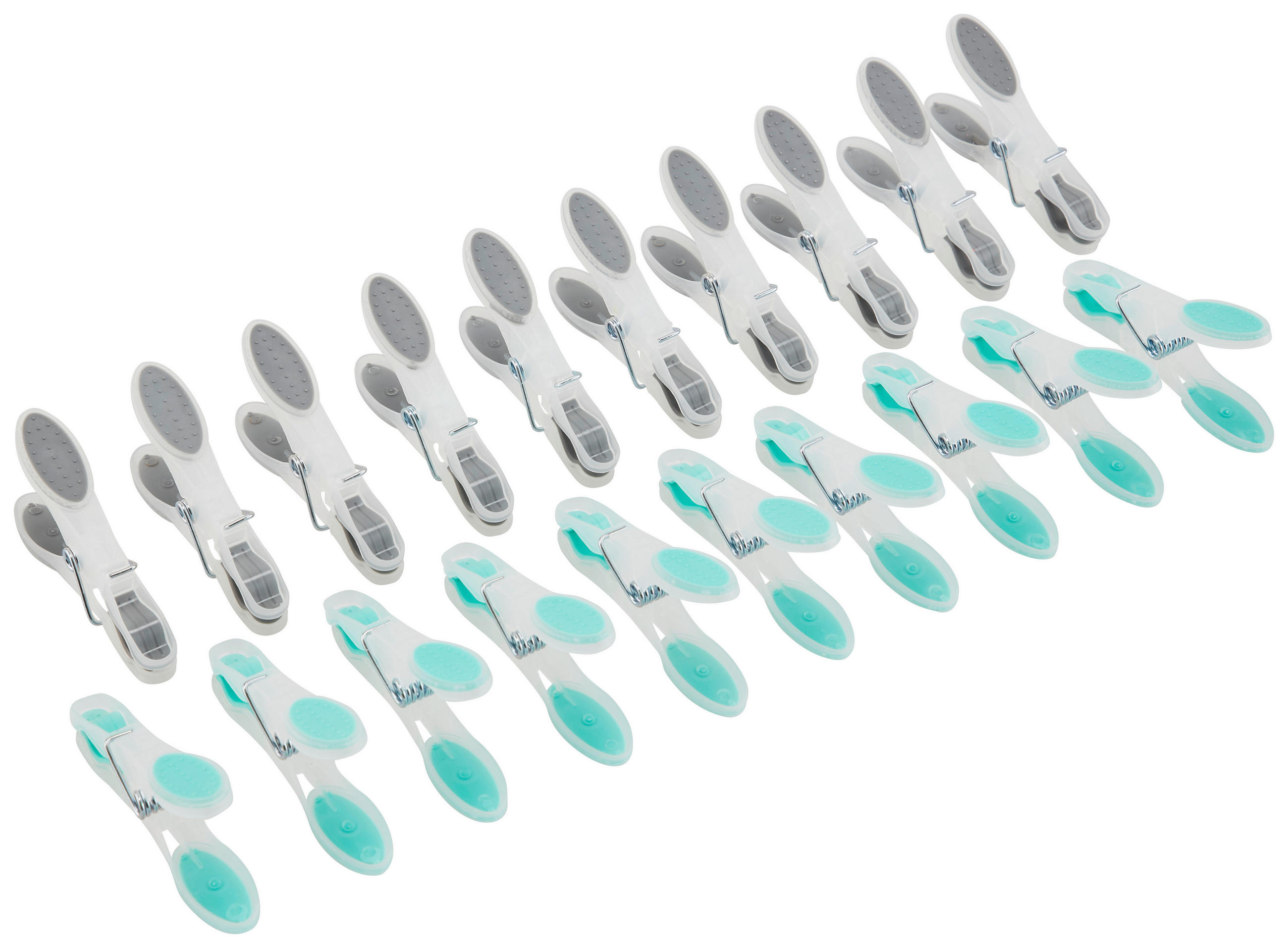 Wäscheklammern Barbarella 20 Stk. Grau/blau