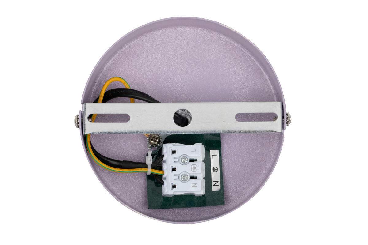 DECKENLEUCHTE  30/15 cm    - Lila, Design, Kunststoff/Metall (30/15cm) - Collet's Monde