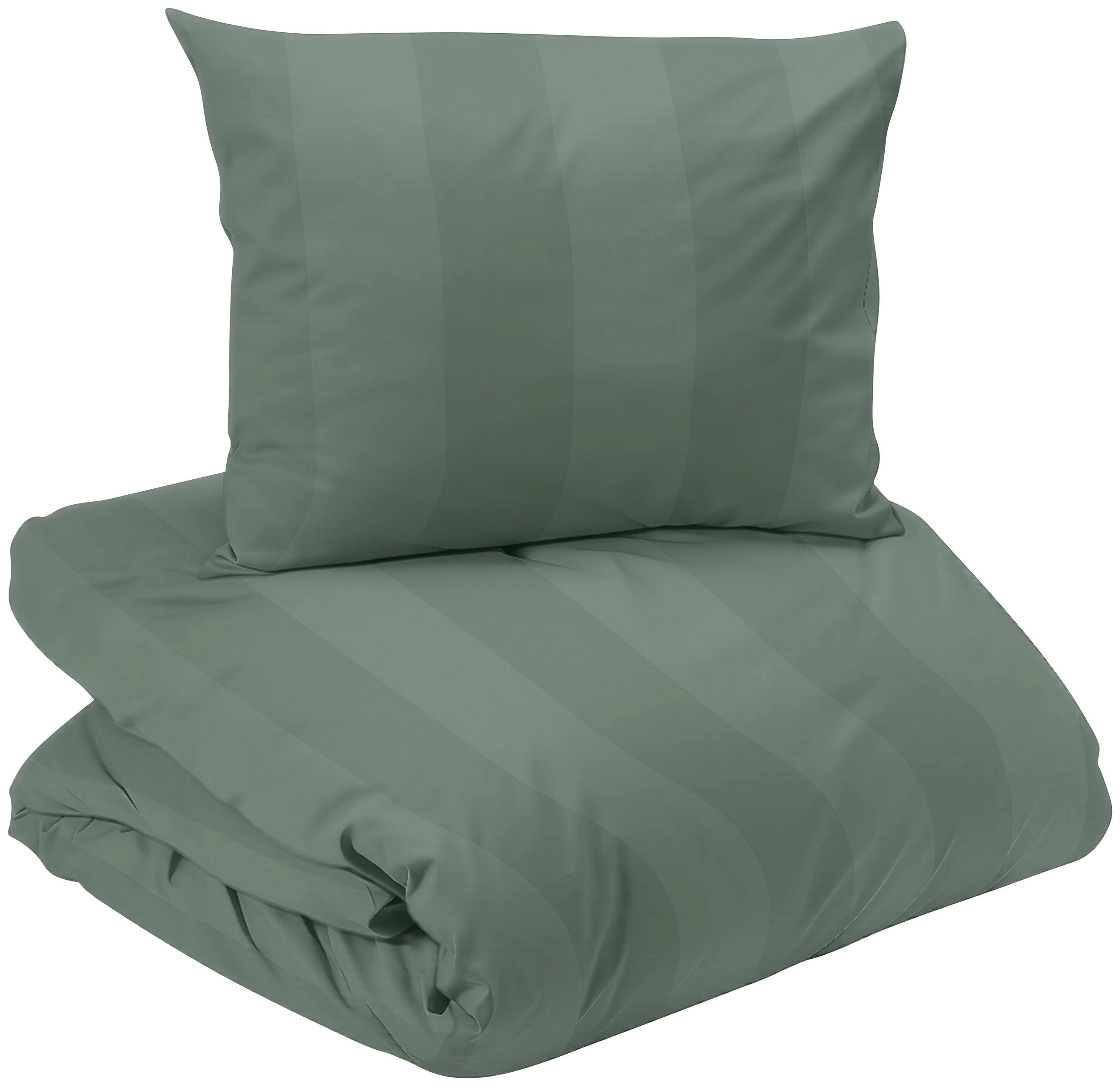 PÅSLAKANSET satin 150/210 cm  - grön, Basics, textil (150/210cm)