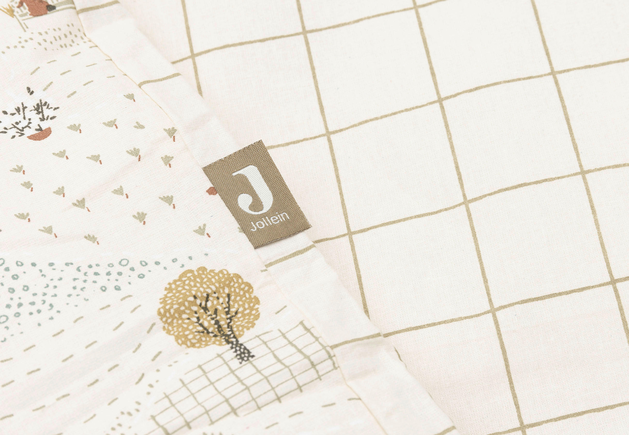 SET ZA KREVET  Tiny Park  - višebojno, Basics, tekstil (100/140/1cm) - JOLLEIN