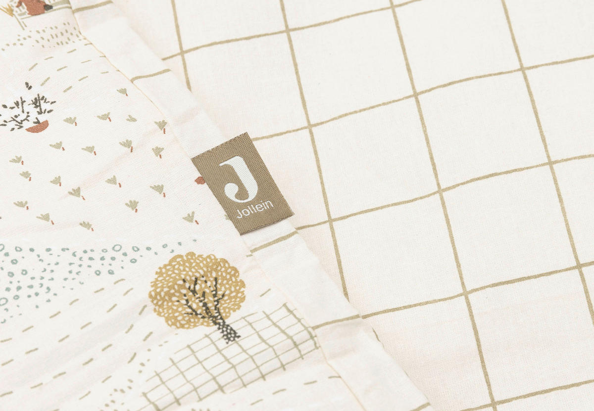 SET ZA KREVET  Tiny Park  - višebojno, Basics, tekstil (100/140/1cm) - JOLLEIN