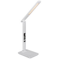LED-SVETILKA ZA PISALNO MIZO  Tanna   31/14/59.5 cm          - barve kroma/bela, Basics, umetna masa (31/14/59.5cm) - Globo