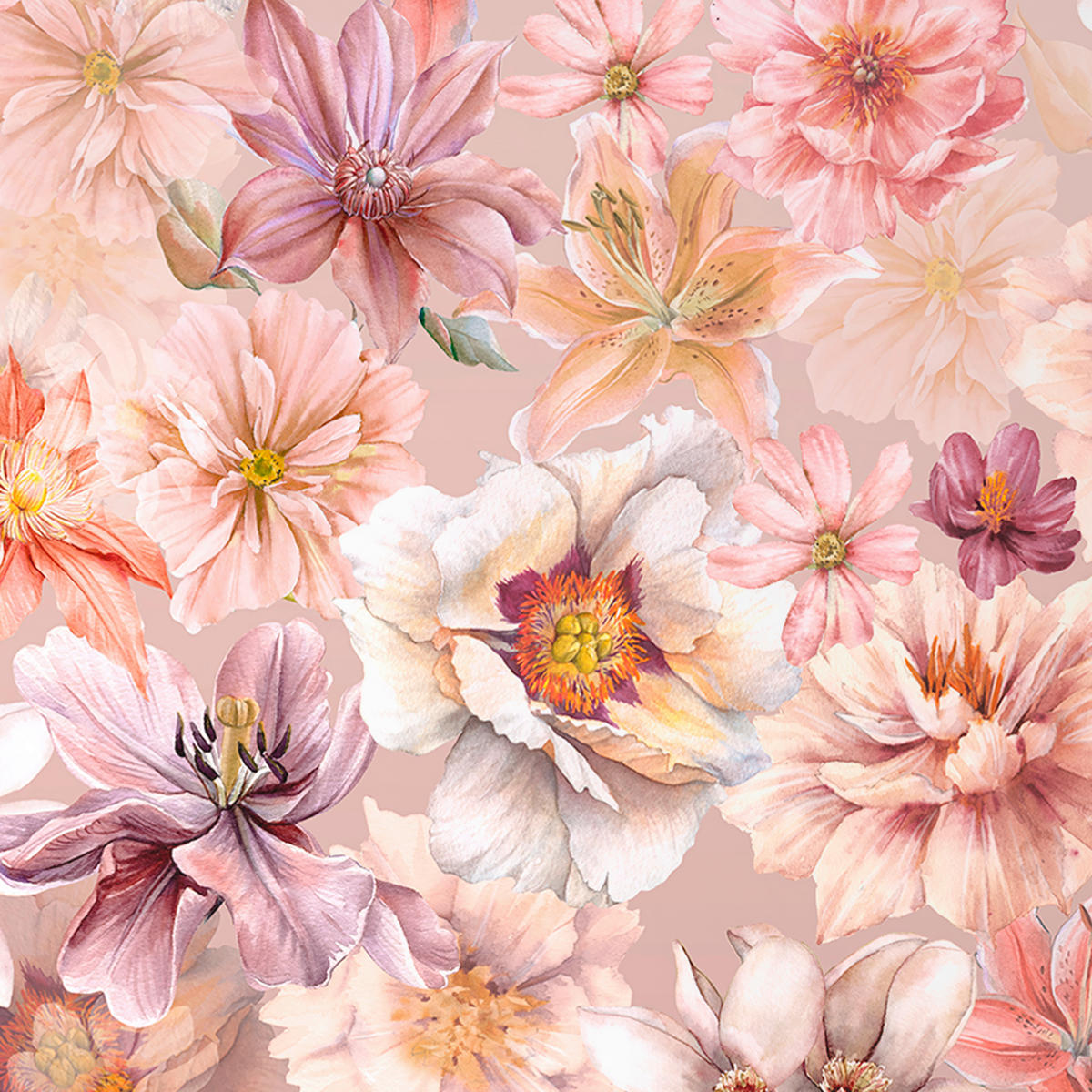 WENDEBETTWÄSCHE Fransaro Satin 140/200 cm  - Multicolor, KONVENTIONELL, Textil (140/200cm) - Novel