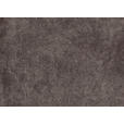 BOXSPRINGSOFA  mit Stoffauswahl, Schlafen auf Sitzhöhe Flachgewebe Dunkelbraun  - Dunkelbraun, KONVENTIONELL, Textil/Metall (204/93/100cm) - Novel