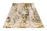 In- und Outdoorteppich  120/170 cm  Grau, Goldfarben, Beige   - Beige/Goldfarben, Design, Textil (120/170cm) - Novel