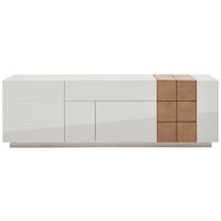 LOWBOARD QUADRA QUADRA Eichefarben  210/66/52 cm  - Eichefarben, Design, Holz/Holzwerkstoff (210/66/52cm) - Ambiente