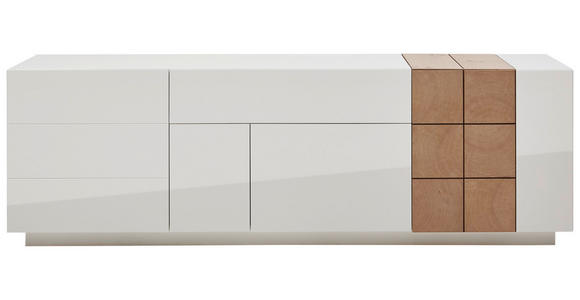 LOWBOARD 210/66/52 cm  - Eichefarben, Design, Holz/Holzwerkstoff (210/66/52cm) - Ambiente