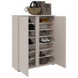 SCHUHSCHRANK  in 97,5/120/34 cm  - Kaschmir, KONVENTIONELL, Holzwerkstoff/Kunststoff (97,5/120/34cm) - Xora
