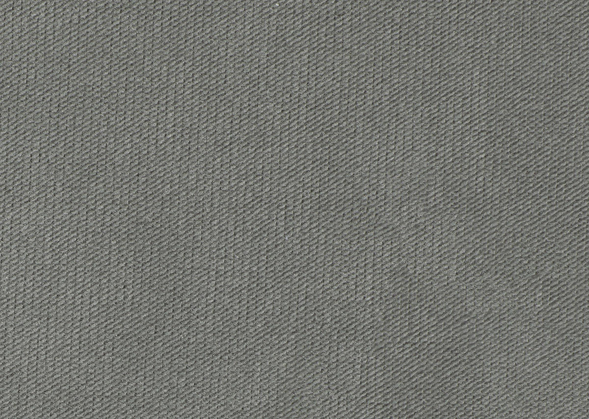 SCHLAFSOFA  mit Liegefunktion Velours Grau  - Schwarz/Grau, KONVENTIONELL, Textil/Metall (200/98/90cm) - Carryhome
