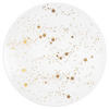 SPEISETELLER Weiß, Goldfarben 27,5 cm LIBERTY GOLDEN STARS 65404  - Goldfarben/Weiß, Design, Keramik (27,5cm) - Seltmann Weiden