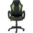 GAMINGSTUHL - Schwarz/Grün, Design, Kunststoff/Textil (61/110-120/63cm) - Carryhome GAMINGSTUHL - Schwarz/Grün, Design, Kunststoff/Textil (61/110-120/63cm) - Carryhome