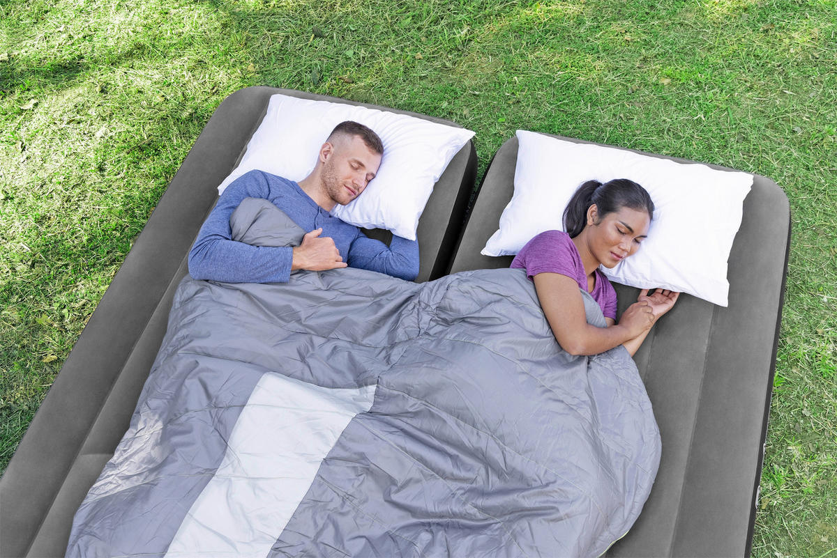 LUFTBETT TRITECH CONNECT 67922 Schwarz, Dunkelgrau  - Dunkelgrau/Schwarz, KONVENTIONELL, Kunststoff (188/99/25cm) - Bestway