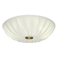 Plafond Aneta Aneta  - vit, Klassisk, metall/textil (55/12,5/55cm) - Best Price