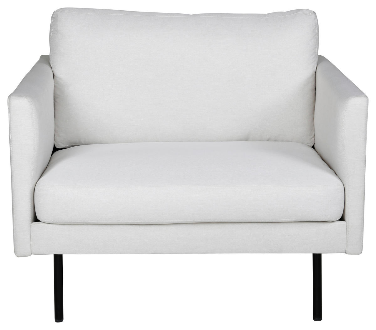 SESSEL in Schwarz, Beige  - Beige/Schwarz, Design, Kunststoff/Textil (95/80/84cm) - Livetastic