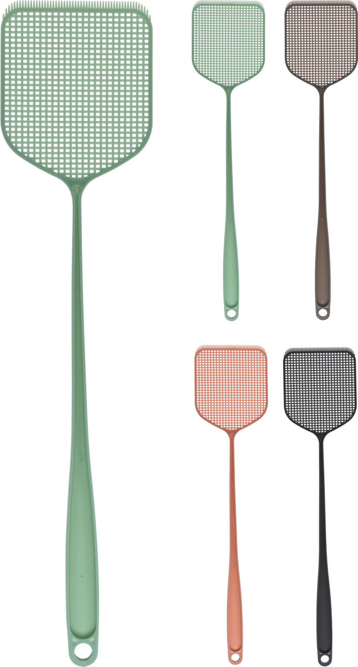 MUCHOLAPKA - viacfarebná, Basics, plast (52/11.4/1.3cm)