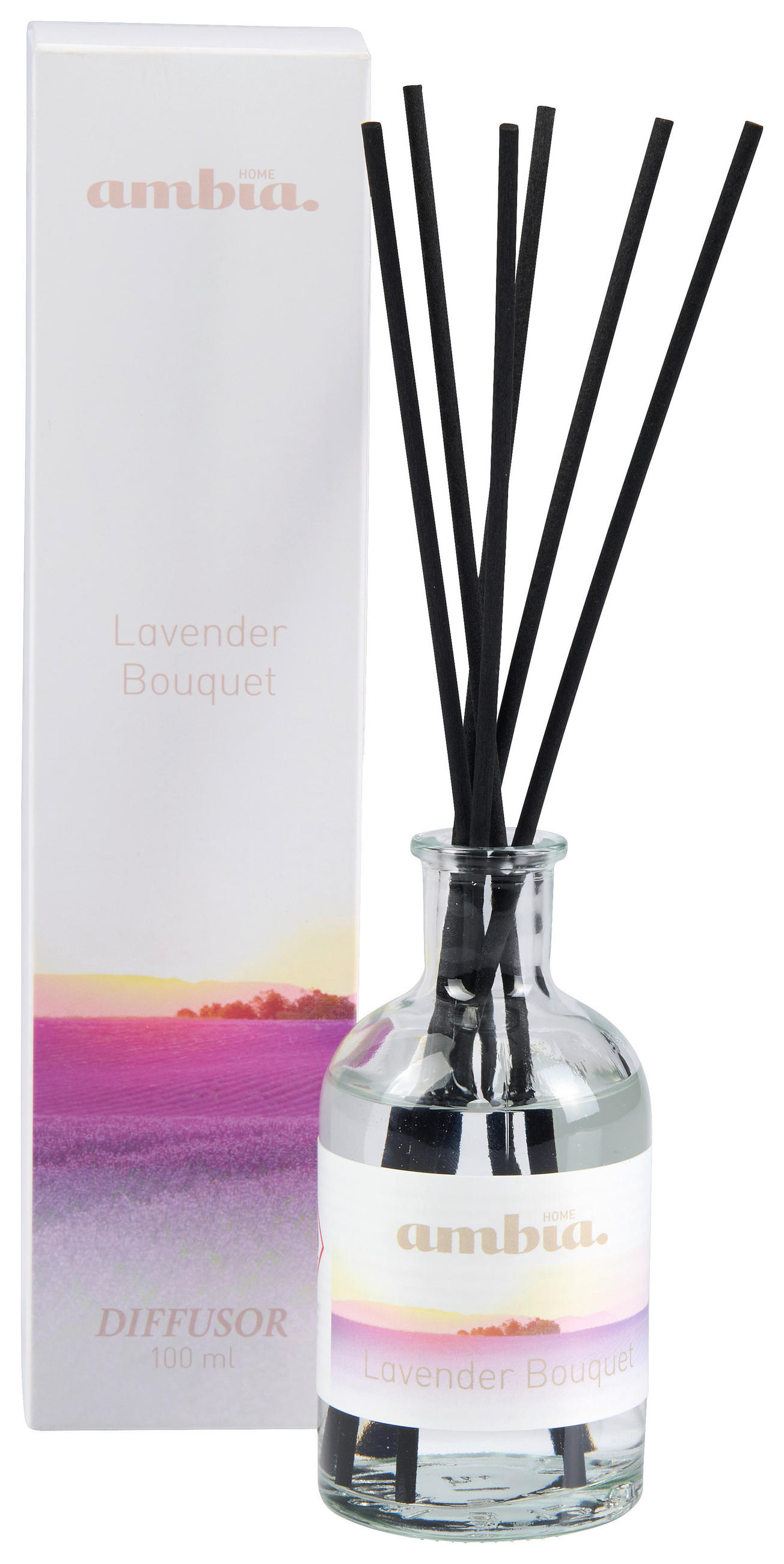 RAUMDUFT 100 ml Lavendel, orientalisch  - Grauweiß, Basics, Glas (100ml) - Ambia Home