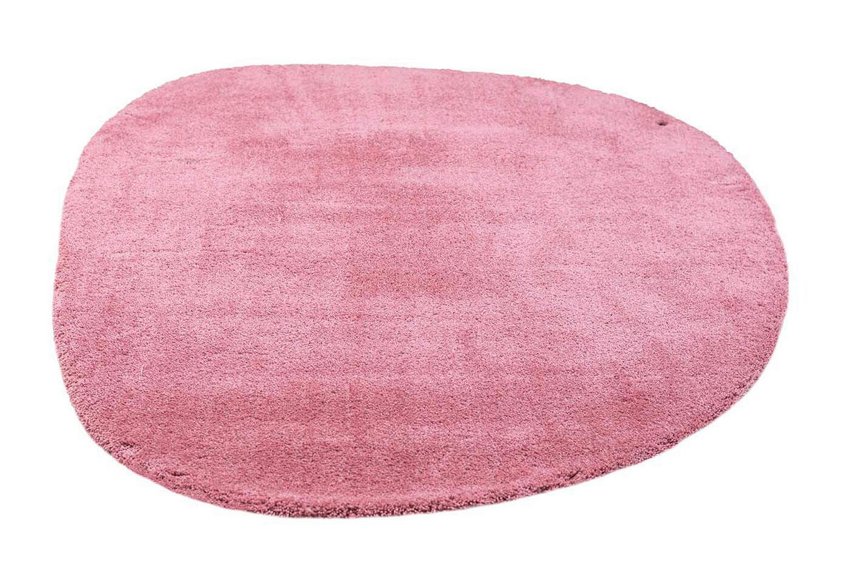 PREPROGA Z VISOKIM FLOROM  135/200 cm  taftano  roza  - roza, Basics, tekstil (135/200cm) - Tom Tailor