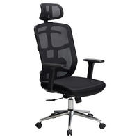 DREHSTUHL  in Schwarz  - Chromfarben/Schwarz, Design, Kunststoff/Textil (68/130/68cm) - MID.YOU