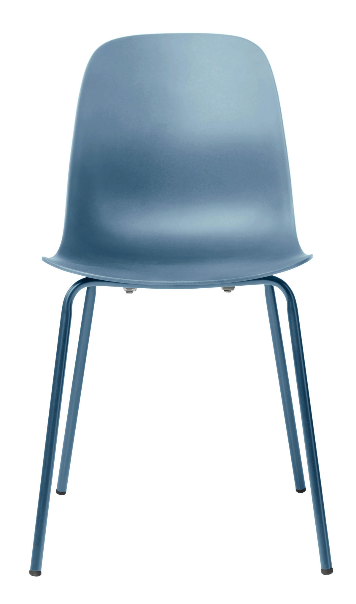 STUHL  in Kunststoff matt  - Hellblau, Design, Kunststoff/Metall (50/84/50cm) - Boxxx