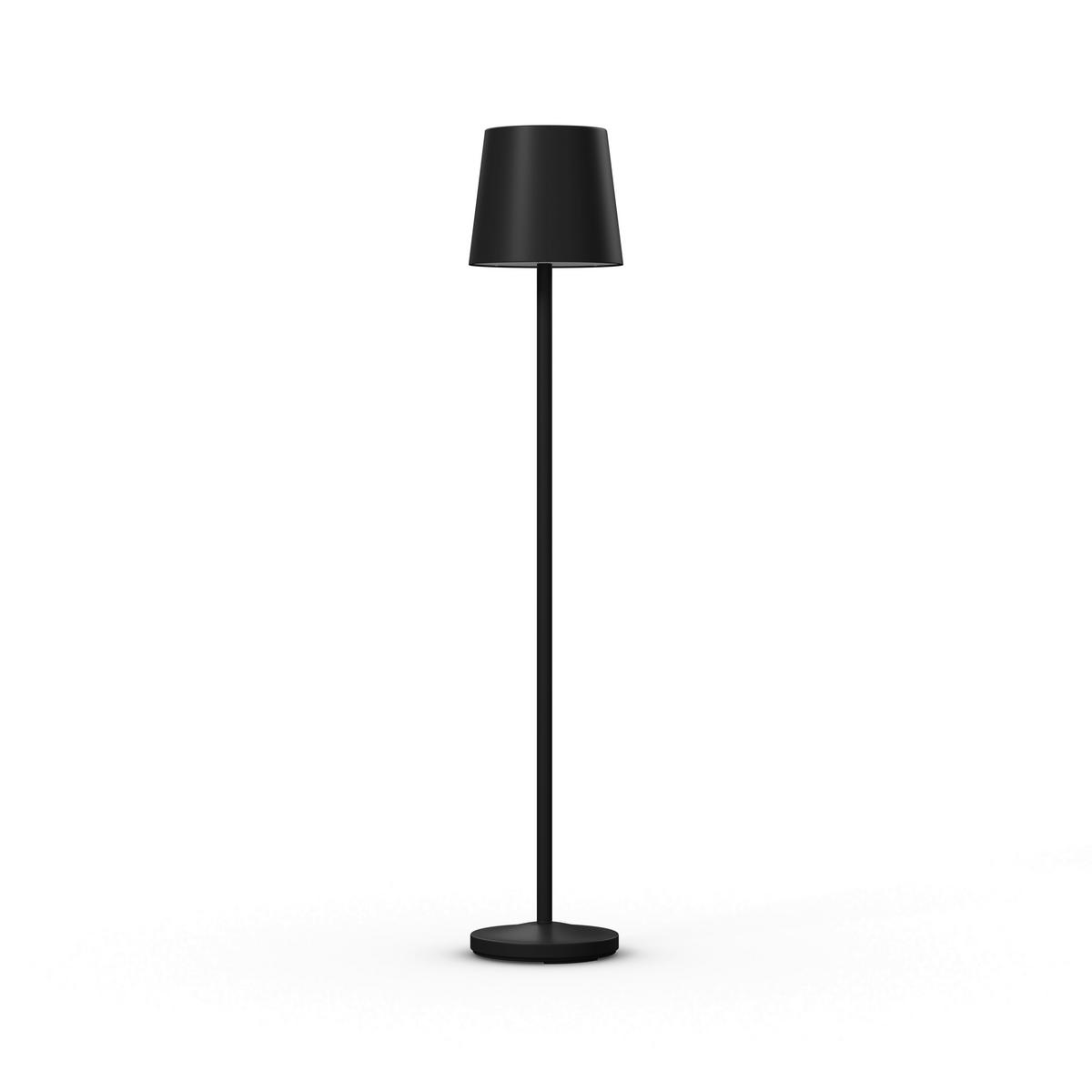 SOLARLEUCHTE Strelizie 28/149 cm  - Schwarz, Design, Kunststoff/Metall (28/149cm) - Ambia Garden