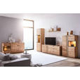 SIDEBOARD 170/79/43 cm  - Wildeiche/Anthrazit, Natur, Glas/Holz (170/79/43cm) - Linea Natura