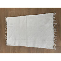 KÉZI SZÖVÉSŰ SZŐNYEG   - fehér, Basics, textil (70/200cm)