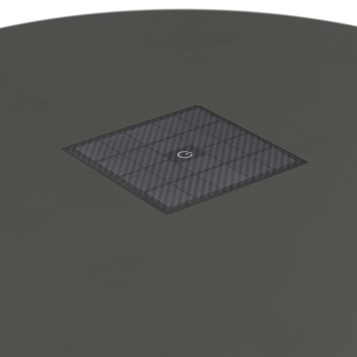 POMOĆNI STOČIĆ ZA BAŠTU 55/47/55 cm  - crna, Moderno, metal/plastika (55/47/55cm) - Bessagi Garden