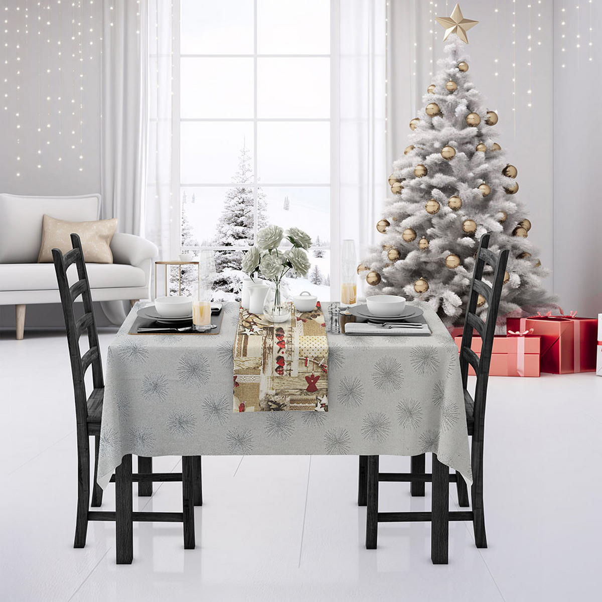 NADSTOLNJAK CHRIS EXCLUSIVE  - višebojno, Konvencionalno, tekstil (40/140cm) - X-Mas