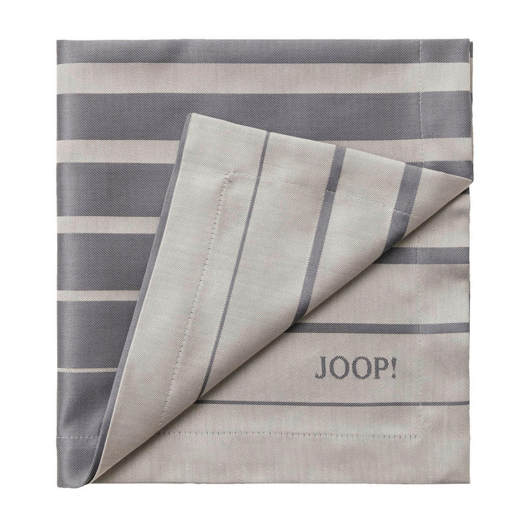 Thumbnail - Joop! Serviette, Shutter, Grau, Textil, Streifen, 50x50 cm, Wohntextilien, Tischwäsche, Stoffservietten