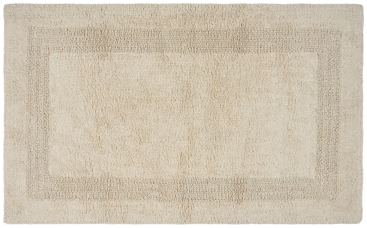 BADTEPPICH Beige 60/100 cm  - Beige, Basics, Textil (60/100cm) - Dieter Knoll