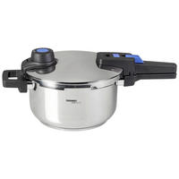 TRYCKKOKARE 4,5 l  - stålfärgad/svart, Design, metall/plast (22/12cm) - Homeware Profession.