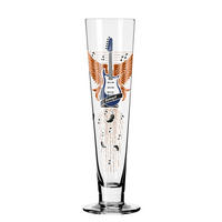 BIERGLAS 385 ml  - Blau/Transparent, Design, Glas (7,5/24,9cm) - Ritzenhoff