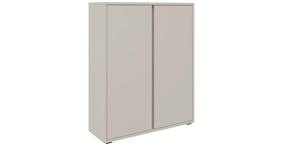 SCHUHSCHRANK  in 97,5/120/34 cm  - Kaschmir/Anthrazit, KONVENTIONELL, Holzwerkstoff/Kunststoff (97,5/120/34cm) - Xora