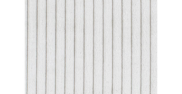 BIGSOFA Cord Perlmutt  - Perlmutt/Schwarz, MODERN, Kunststoff/Textil (117/93/190cm) - Carryhome