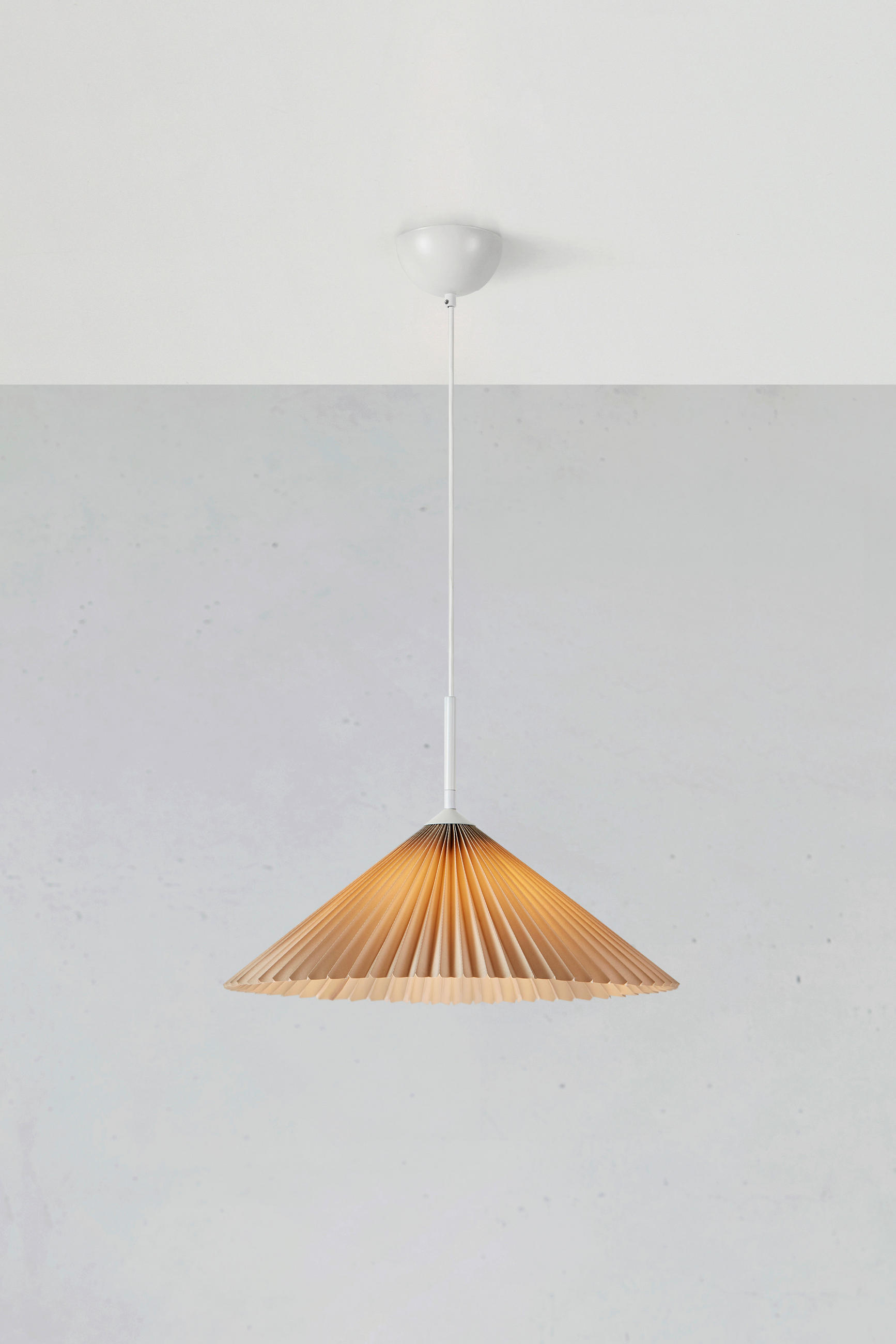 HÄNGELEUCHTE 50/30 cm - Beige, Basics, Kunststoff/Metall (50/30cm) - Markslöjd