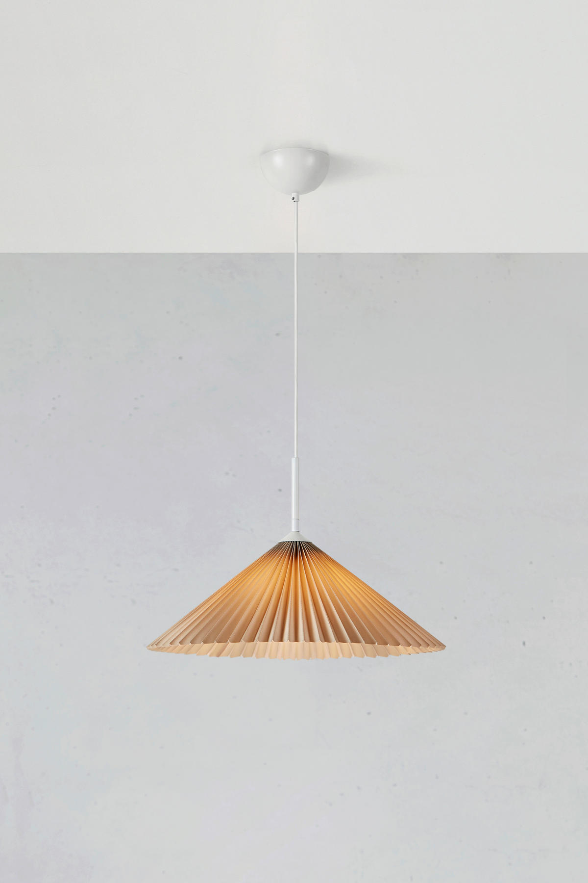 HÄNGELEUCHTE 50/30 cm   - Beige, Basics, Kunststoff/Metall (50/30cm) - Markslöjd