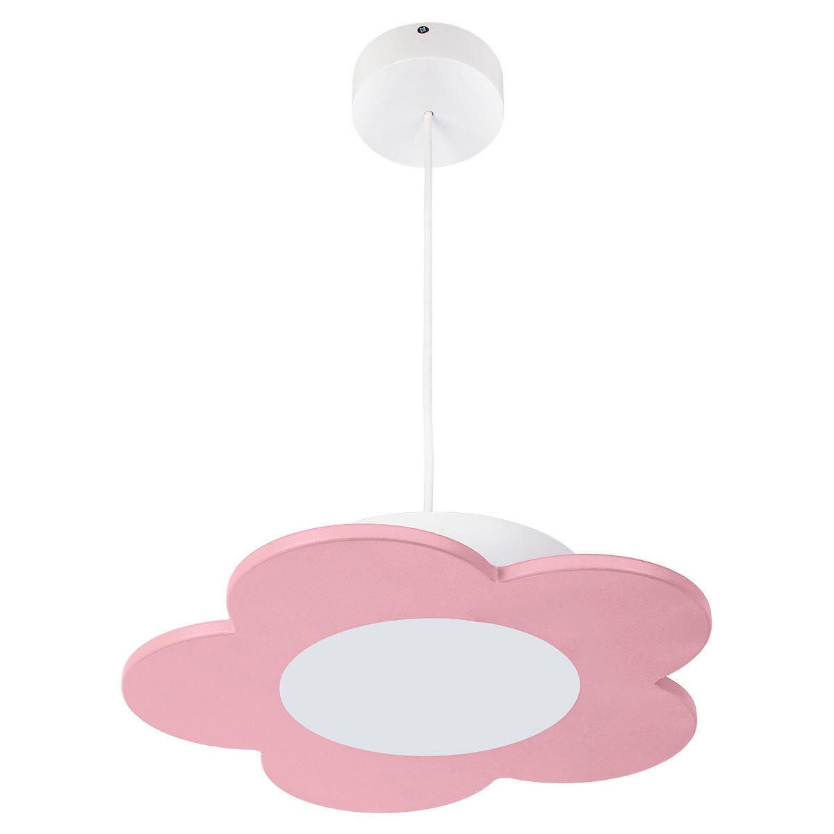 XXXLutz Kinderhängeleuchte Fiore Rosa 70 cm