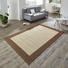 FLACHWEBETEPPICH 120/170 cm Braun, Naturfarben - Braun/Naturfarben, Basics, Textil (120/170cm) - Boxxx