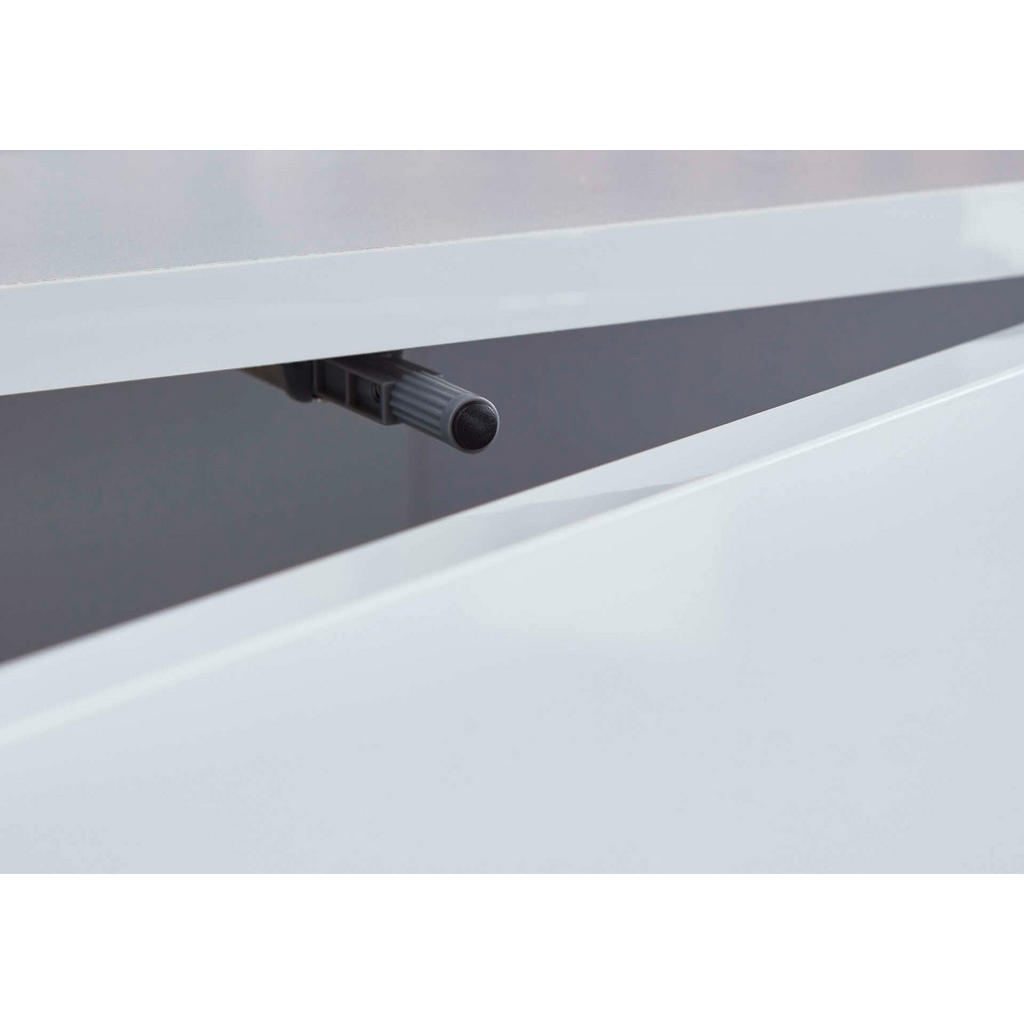 Thumbnail - Mid.you Sideboard Mailand Set 14, Weiß, Eiche Artisan, Weiß Hochglanz, Holzwerkstoff, 2 Fächer, 8 Schubladen, 184.5x73x3...