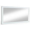 WANDSPIEGEL 120/60/2 cm    in rechteckig  - Weiß, Design, Glas (120/60/2cm)