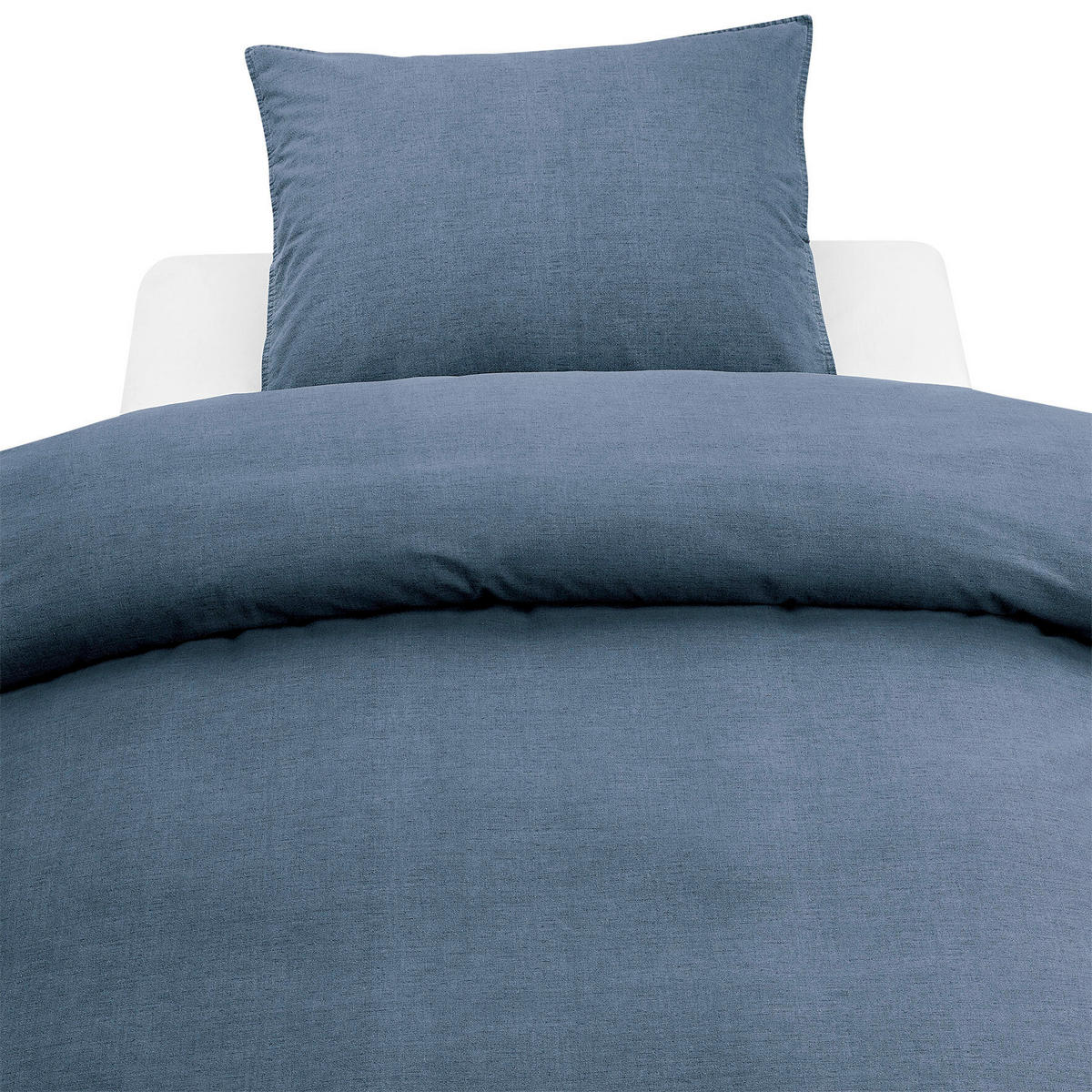 PÅSLAKANSET linneimitation 150/210 cm  - blå, Basics, textil (150/210cm)