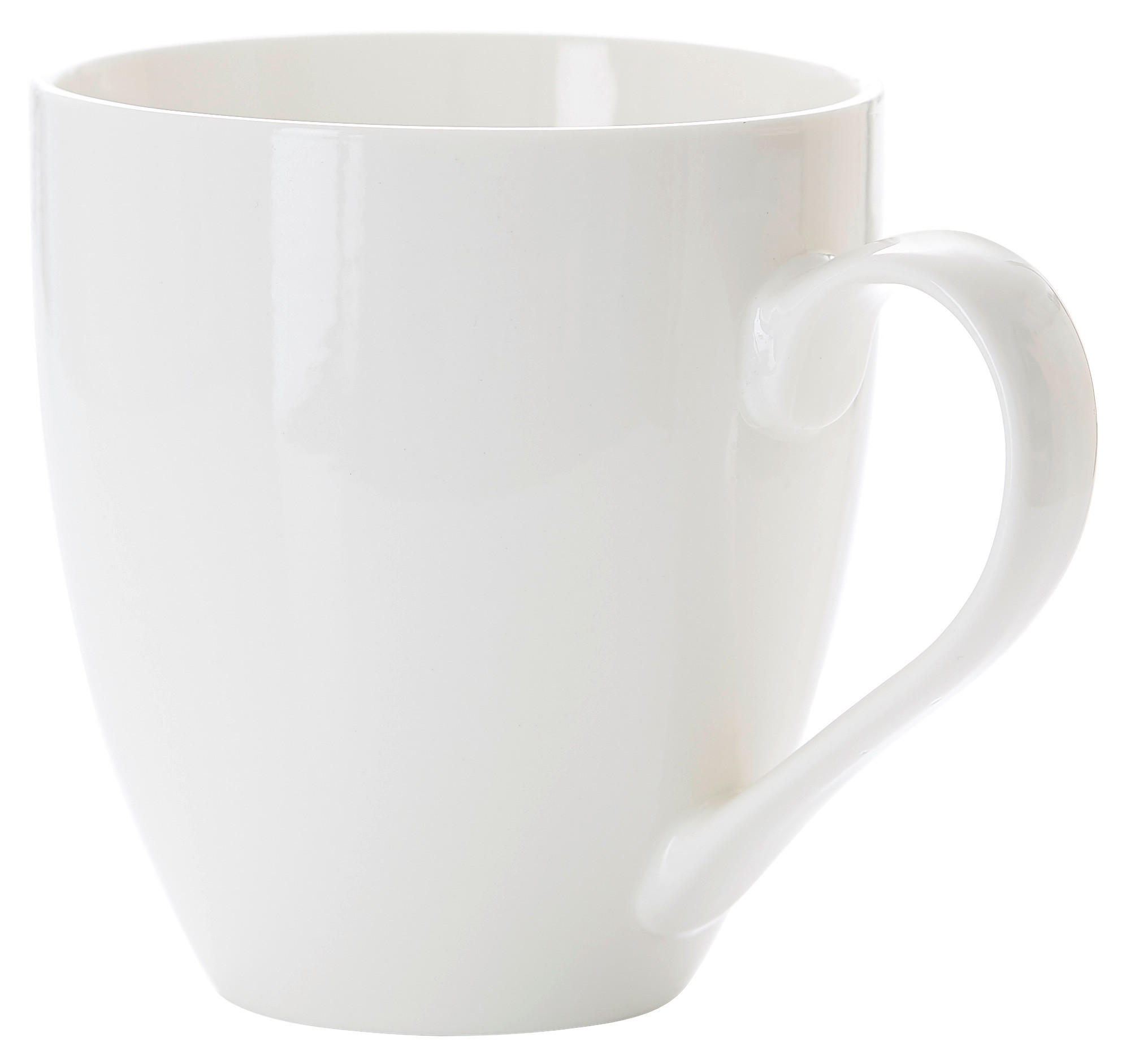 CANĂ JUMBO 600 ml  - alb, Basics, ceramică (600ml) - Ritzenhoff Breker