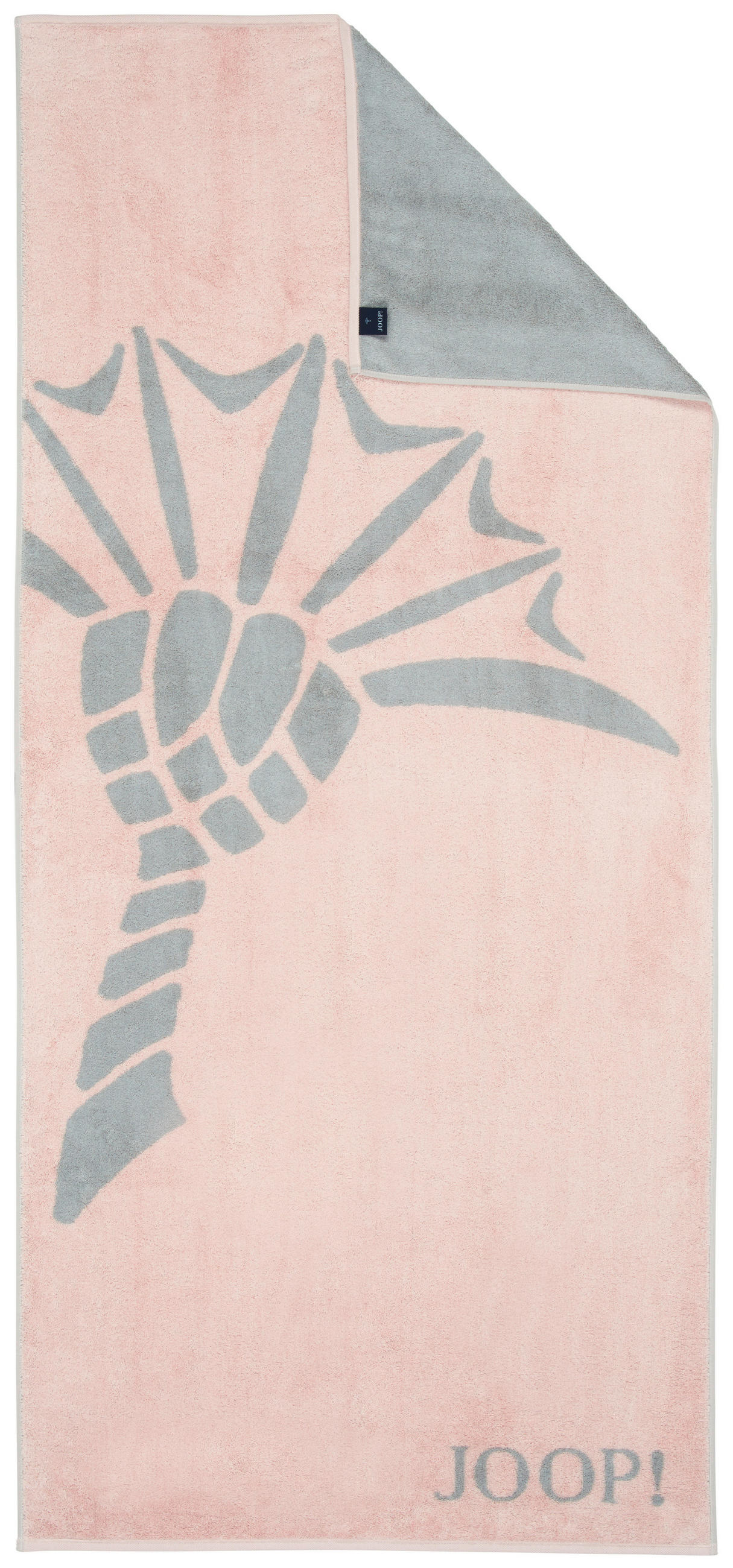 SAUNATUCH 80/180 cm Active Single Cornflower Pink  - Pink, Basics, Textil (80/180cm) - Joop!