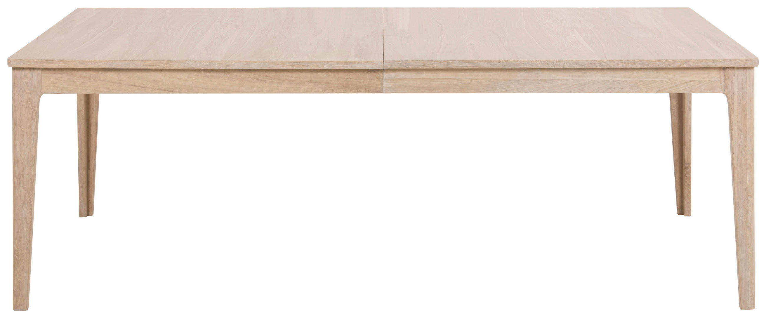 JEDILNA MIZA, furnirano hrast barve hrasta  - barve hrasta, Moderno, les (220/100/75cm) - MID.YOU