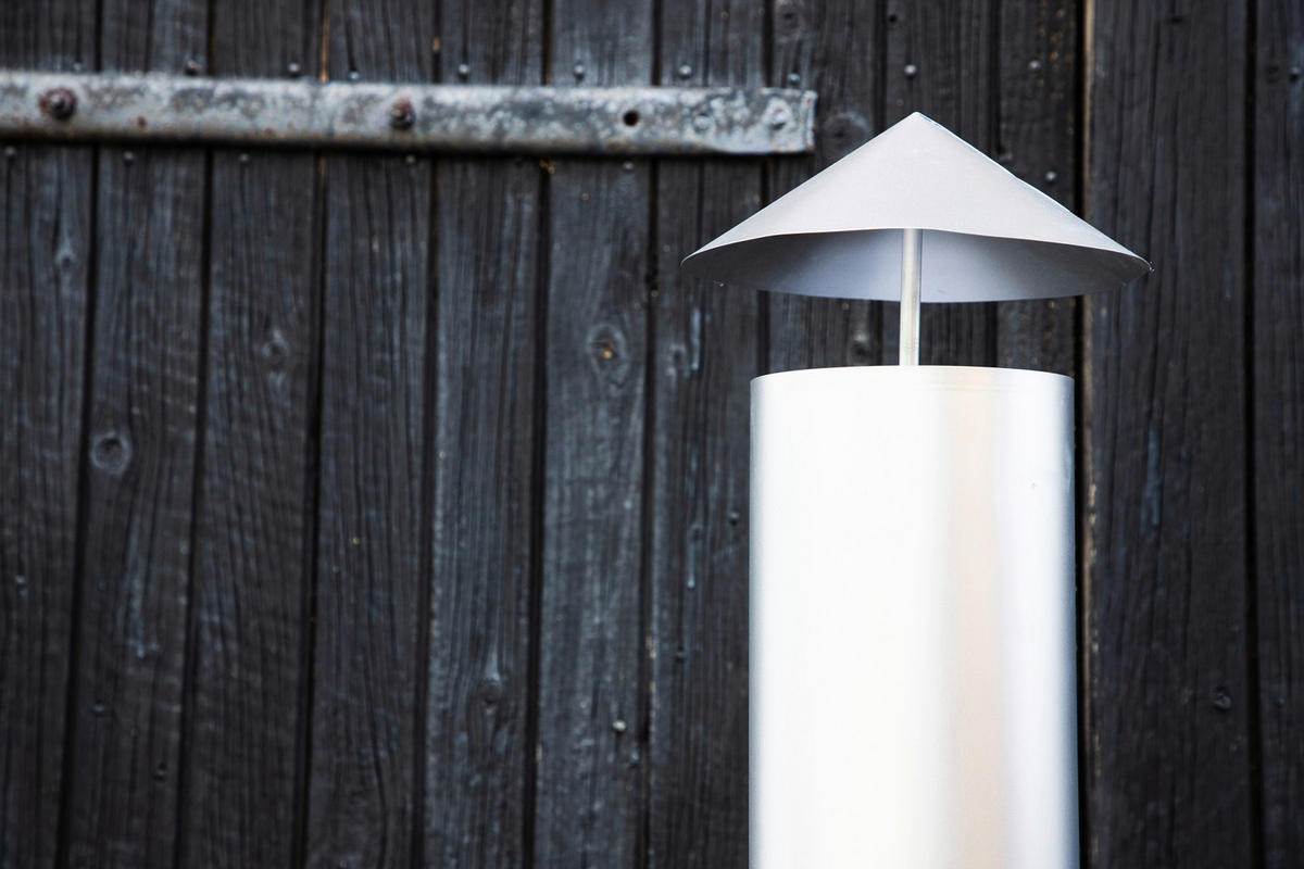 ELDSTAD   - silver, Klassisk, metall (45/199/45cm) - Gardenson