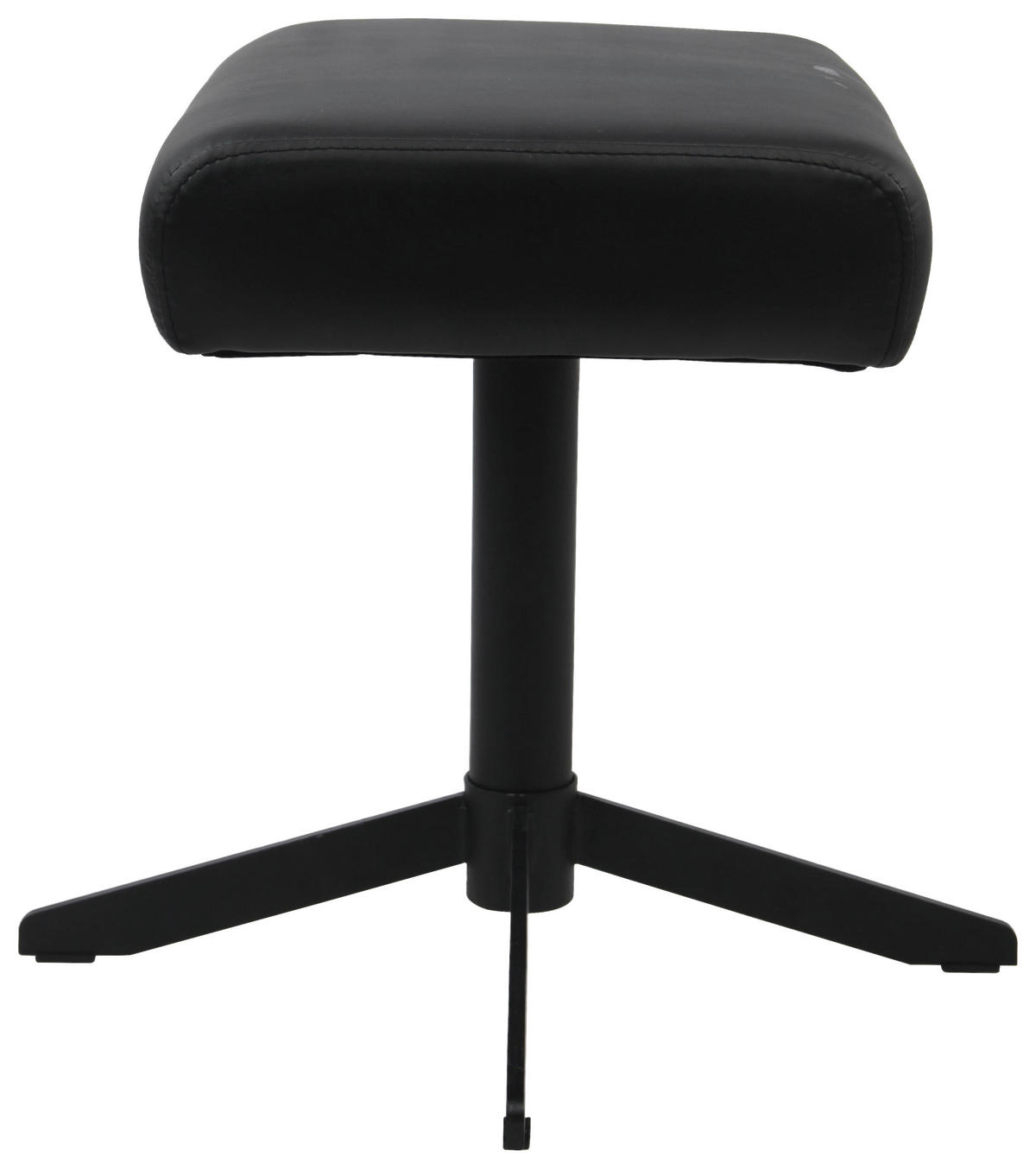 BÜROHOCKER 44/44/36 cm  - Schwarz, Design, Textil/Metall (44/44/36cm) - BX Gaming