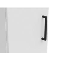 DULAP MULTIFUNCȚIONAL in alb  - alb/negru, Modern, plastic/material pe bază de lemn (30/83/40cm)