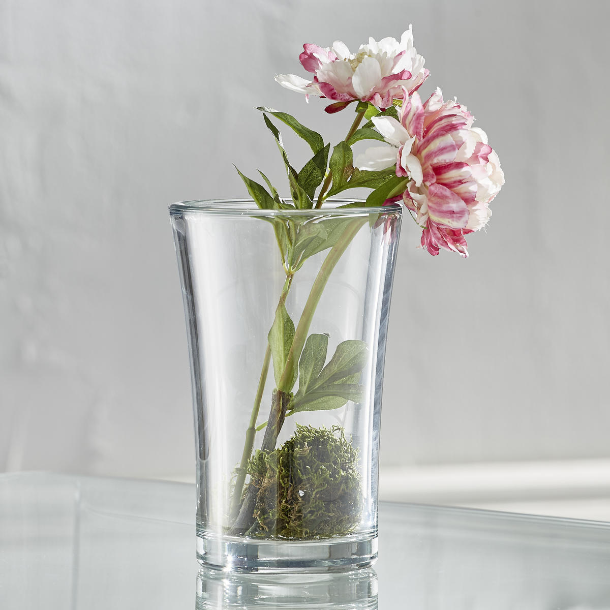 VASE  - Klar, Basics, Glas (14/22cm) - Leonardo
