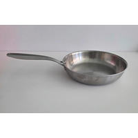 PÁNEV NA SMAŽENÍ  28/6 cm  - barvy nerez oceli, Basics, kov (28/6cm)