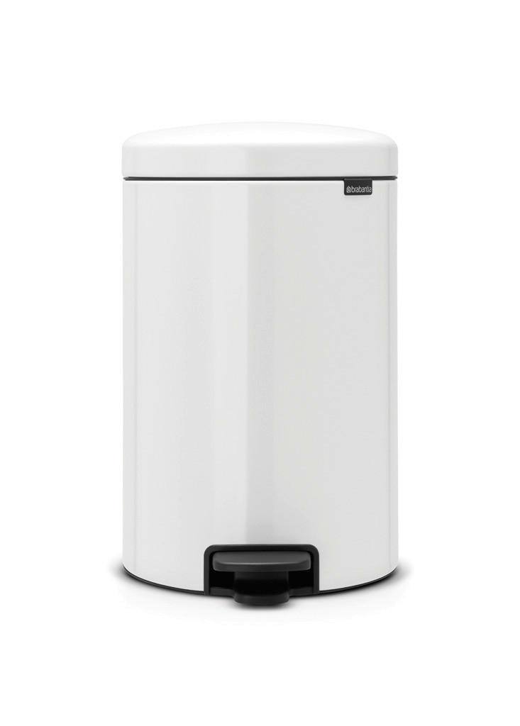 ABFALLEIMER 20 L  - Weiß, Design, Kunststoff/Metall (29/46,7/38cm) - Brabantia